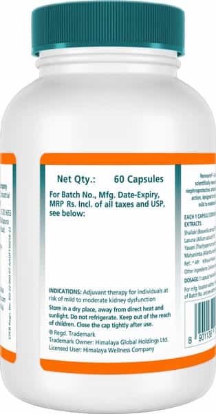 Himalaya Renosante | For Kidney Wellness | Bottle 60 Capsules