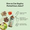 Kapiva Period Care Juice 1ltr - 5 Ayurvedic Herbs To Combat Period Discomfort | Menstrual Health