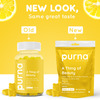 Purna Gummies Bright Skin Lemon Vitamin C & Zinc Vegetarian Gummies - 30
