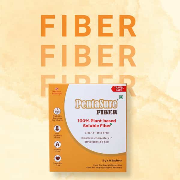 Pentasure Fiber Travel Pack 5G*8 Sachet 40 Gm