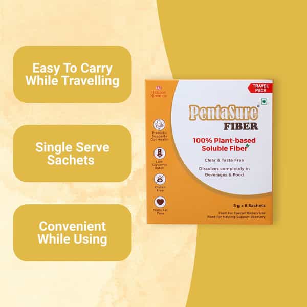 Pentasure Fiber Travel Pack 5G*8 Sachet 40 Gm