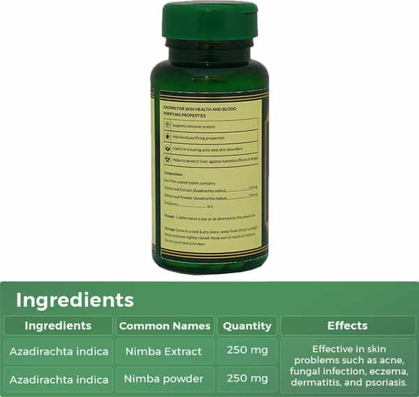 Medlife Essentials Neem Pack Of 6 Tablet 6*30