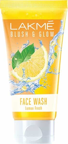 Lakme Blush & Glow Lemon Freshness Face Wash Tube Of 50 G