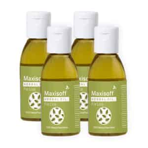 Maxisoft Herbal Oil For Lice | 25 Ml | Pack Of 4