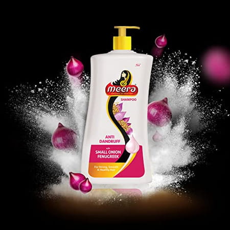 Meera Antidandruff Shampoo-340ml Men & Women (340 Ml)