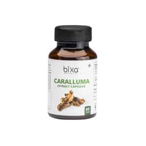 Bixa Botanical Caralluma Extract 60 Veg Capsules (450mg) 30% Pregnane Glycosides