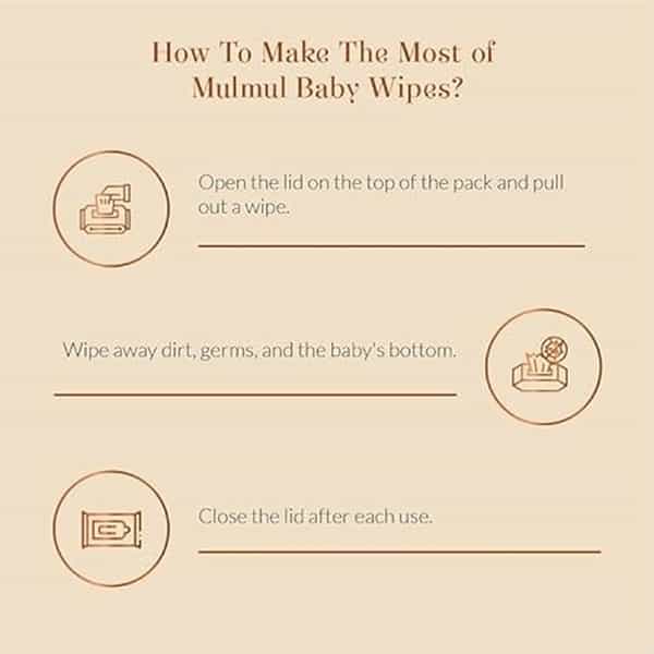 Baby Forest Mulmul Baby Wipes (Pack Of 5)