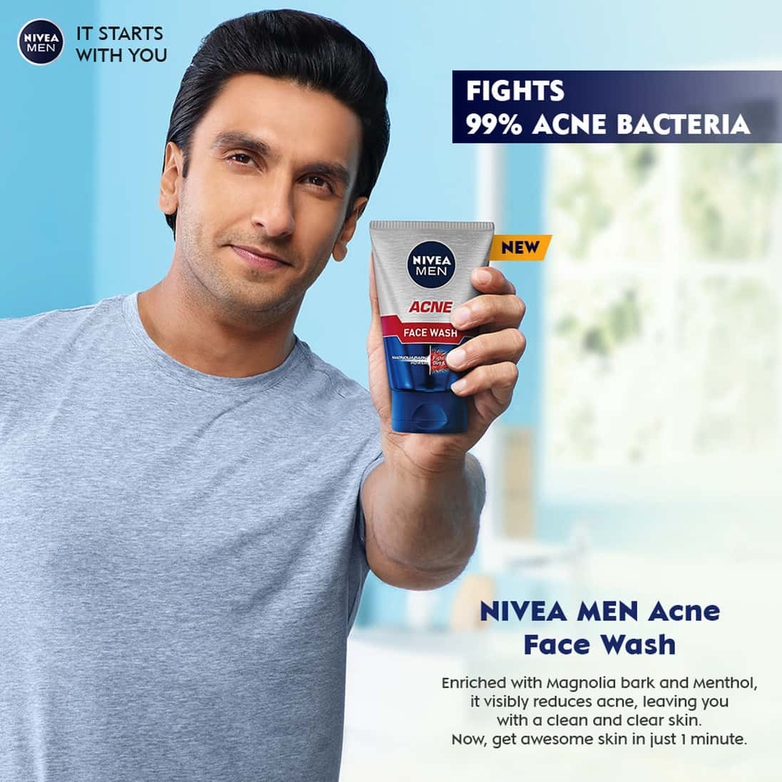 Buy NIVEA ACNE FACE WASH 100 G Online & Get Upto 60 OFF at PharmEasy