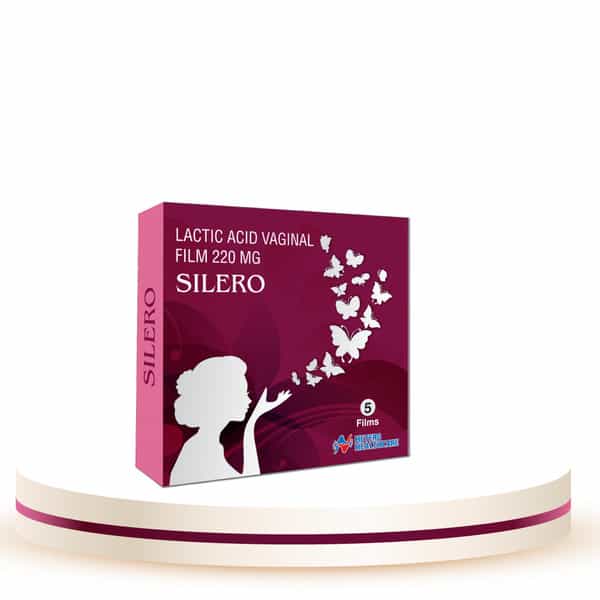 Silero Lactic Acid Vaginal Film - Pack Of 6