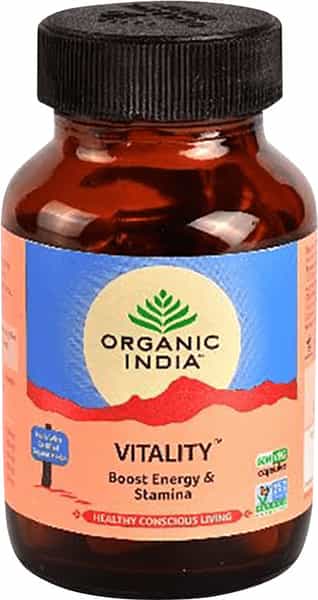 Organic India Vitality Capsule 60