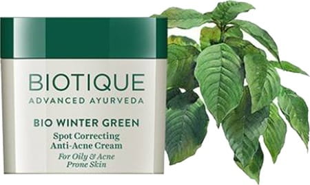 Biotique Winter Green Spot Correcting Anti Acne 15 Gm