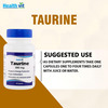 Healthvit Taurine 500Mg Powder - 60 Capsules