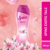 Spinz Exotic Body Talc | Soothing Fragrance Of Exotic Flowers | Talcum Powder For Women | 400 Gm