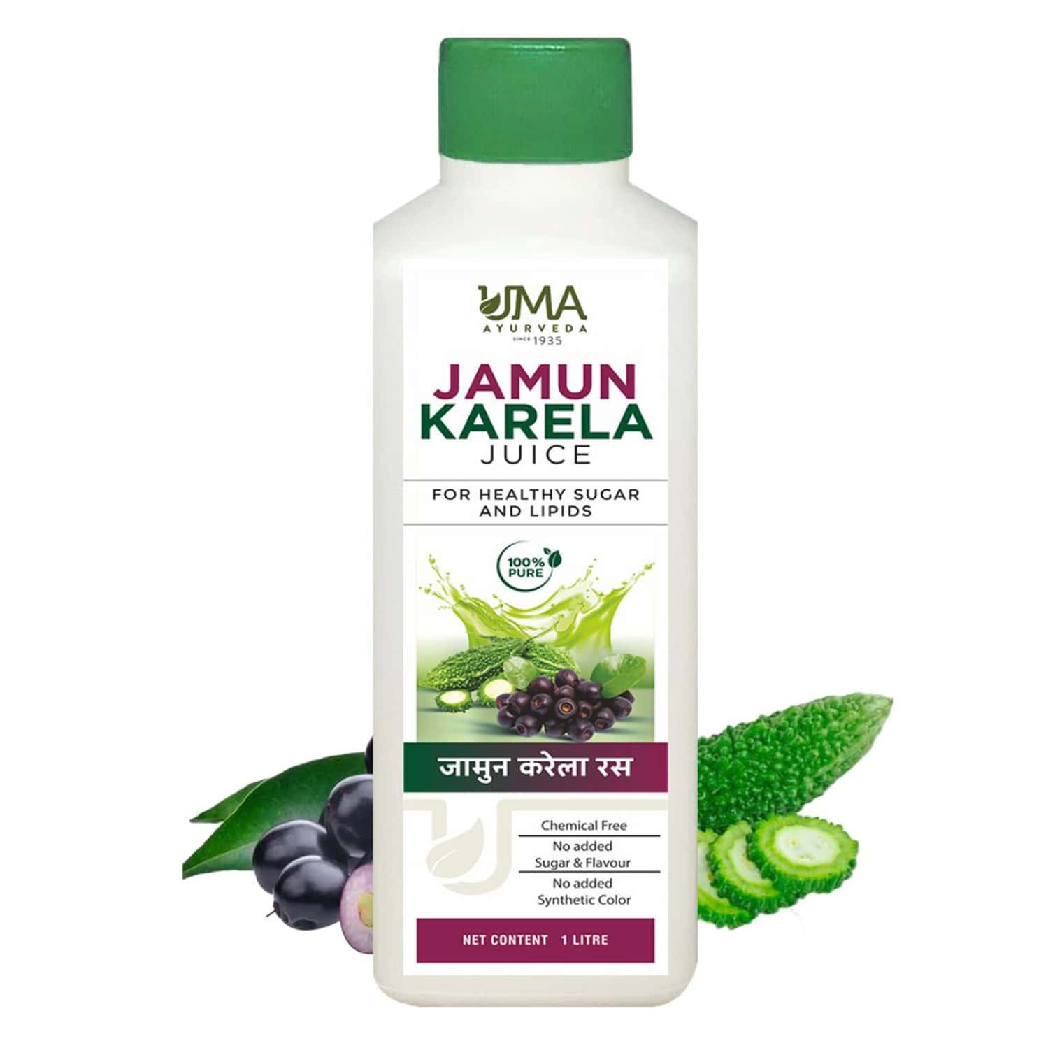Uma Ayurveda Jamun Karela Ayurvedic Shake 1l