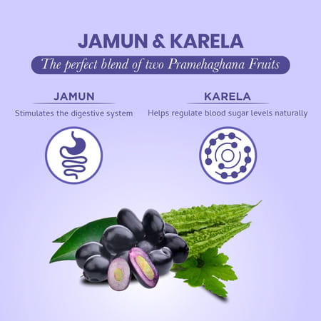 Uma Ayurveda Jamun Karela Ayurvedic Shake 1l