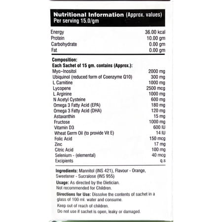 Zoafit Sachet Of 15Gm Powder (Pack Of 10)