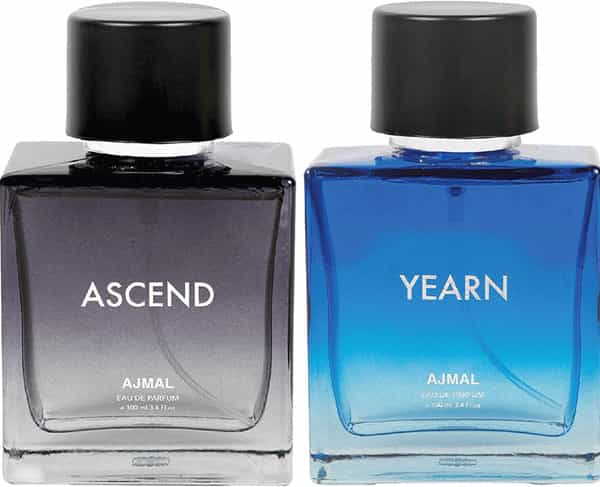 Ajmal Ascend For Men And Women & Yearn For Men Edp Combo Pack Of 2 Each 100Ml (Total 200Ml)