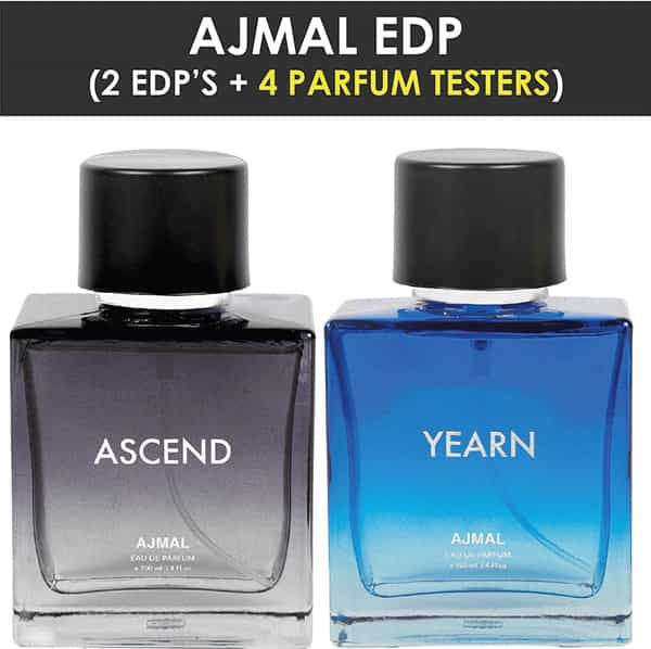 Ajmal Ascend For Men And Women & Yearn For Men Edp Combo Pack Of 2 Each 100Ml (Total 200Ml)