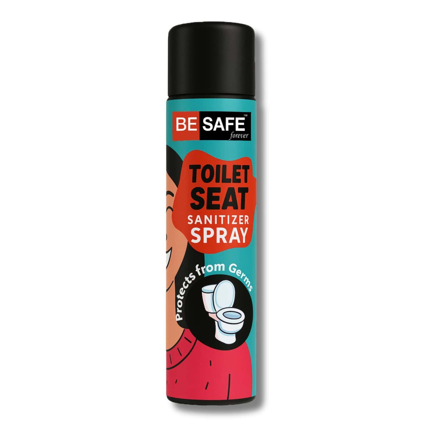 Besafe Forever Toilet Seat Sanitizer Spray | Mint Fragrance 100ml