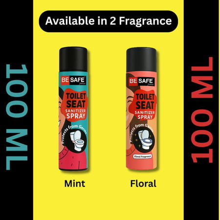 Besafe Forever Toilet Seat Sanitizer Spray | Mint Fragrance 100ml