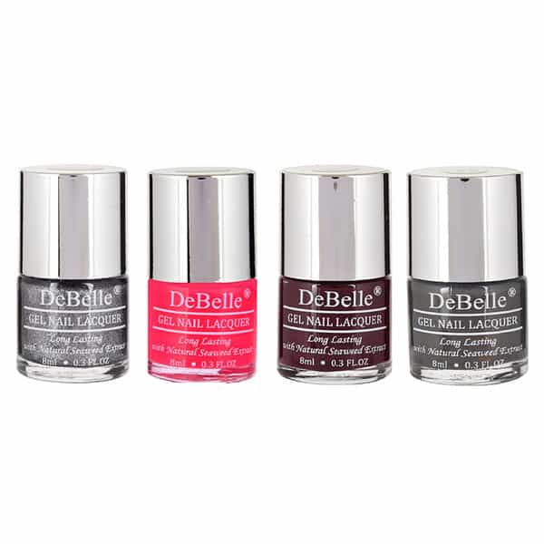 Debelle Gel Nail Polish Combo Set Of 4 - 32 Ml (8 Ml Each)