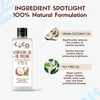 Coco Crush Ayurvedic Coconut & Tea Tree Oil For Oil Pulling - 50Ml