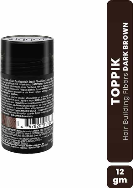 Toppik Hair Building Fibers Dark Brown 12 - 12 Gm