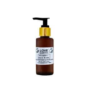 Love Earth Vitamin C Face Wash With Pure Vitamin C | Ashwgandha & Aloe Vera Extracts 100ml