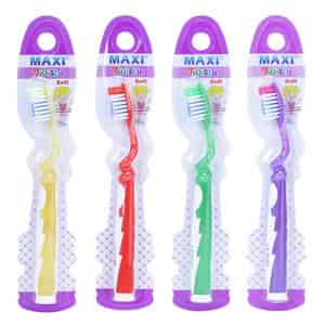 Maxi Twisty Junior Toothbrush (pack Of 4)