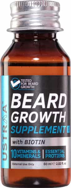 Ustraa Beard Growth Supplement - 60 Ml