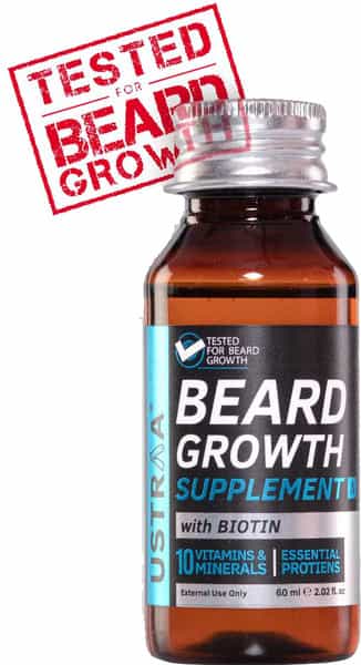 Ustraa Beard Growth Supplement - 60 Ml