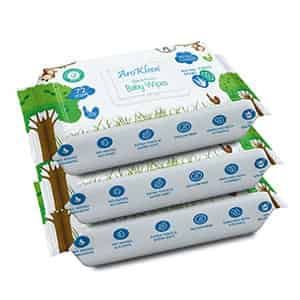 Arokleen Pure Water Cleansing Baby Wipes With Aloe Vera And Vitamin E 72 Wipes/ Pack ( Pack Of 3 )