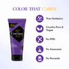 Cosglam Semi Permanent Hair Color | No Peroxide | Ammonia Free Hair Colour 62 Midnight Violet - 120g