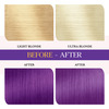 Cosglam Semi Permanent Hair Color | No Peroxide | Ammonia Free Hair Colour 62 Midnight Violet - 120g