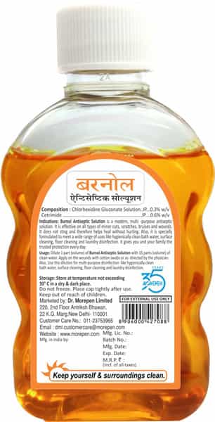 Dr. Morepen Burnol Antiseptic Solution | 100 Ml