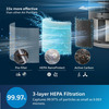 Philips Ac 0920 Smart Air Purifier For Home Covers Upto 300 Sqft With Hepa Filter 1 No's