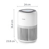 Philips Ac 0920 Smart Air Purifier For Home Covers Upto 300 Sqft With Hepa Filter 1 No's
