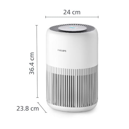 Philips Ac 0920 Smart Air Purifier For Home Covers Upto 300 Sqft With Hepa Filter 1 No'S