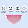 Pee Safe Reusable Menstrual Disc 1 Reusable Menstrual Disc + 1 Spandex Storage Pouch