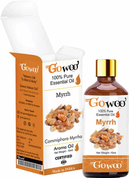 Go Woo 100% Pure Myrrh Oil Virgin & Undiluted 10 Ml