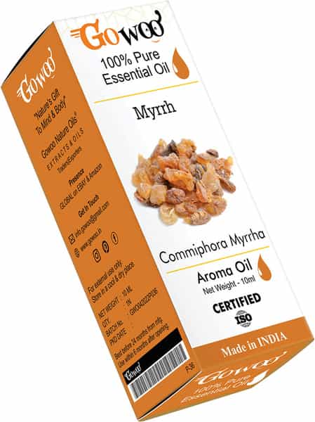 Go Woo 100% Pure Myrrh Oil Virgin & Undiluted 10 Ml