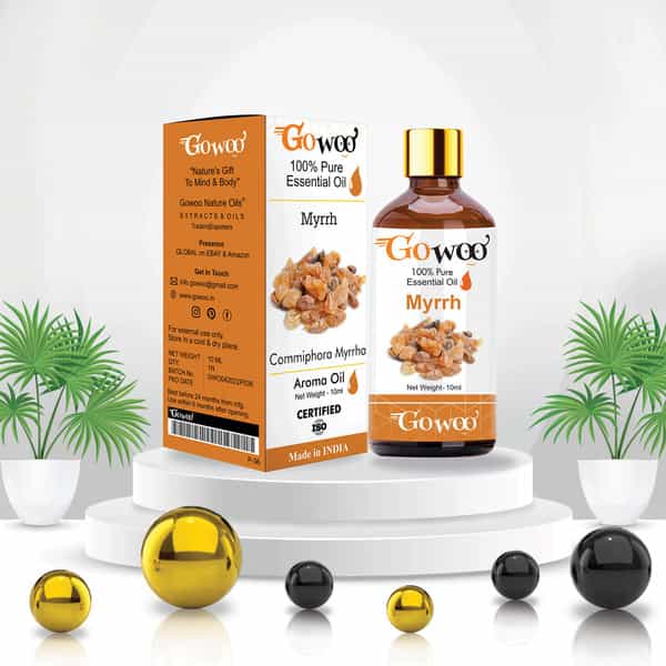Go Woo 100% Pure Myrrh Oil Virgin & Undiluted 10 Ml