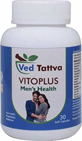Ved Tattva Vito Plus 30 Capsules Ayurvedic Herbal Formulation For Men (Pack Of 5)