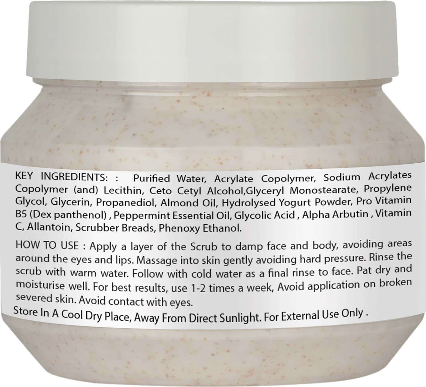 Buy ROOTS & STEMS NECK & JAWLINE WHITENING BODY SCRUB FOR SKIN