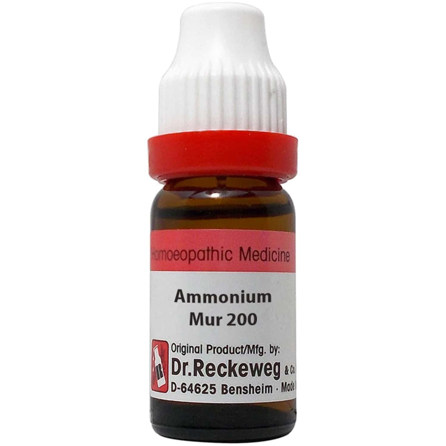 Dr. Reckeweg Ammonium Muriaticum 200 Ch (11ml)