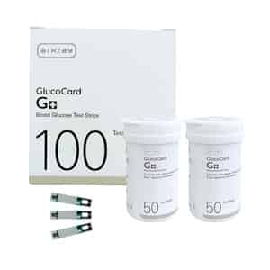 Arkray Glucocard G+ 100 Bottlepack Blood Glucose Test Strips For Glucocard G+