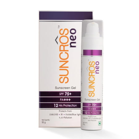 Suncros Neo Spf 75+ Sunscreen Gel 50 Gm