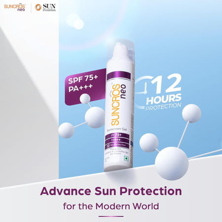 Suncros Neo Spf 75+ Sunscreen Gel 50 Gm