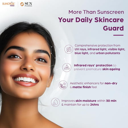 Suncros Neo Spf 75+ Sunscreen Gel 50 Gm