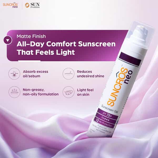 Suncros Neo | Spf 75+ | Sunscreen Gel 50 Gm